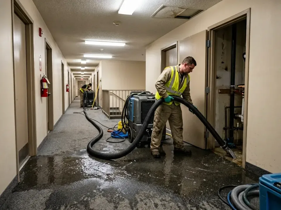 multi-unit-apartment-hallway-f-005 — frequently asked questions, Emergency Burst Pipe Water Extraction & Removal in Idaho Fa…